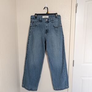 Hollister Baggy Jeans Wide Leg Women's 30x32 Y2k Low Rise